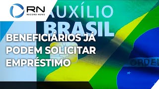 Beneficiários do Auxílio Brasil já podem fazer empréstimo [upl. by Alber]