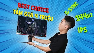 AOC 24G2  Màn hình gaming giá rẻ tốt nhất tầm giá 4 triệu  NGUYỄN CÔNG PC [upl. by Cavil]