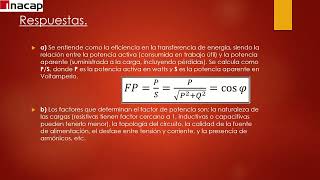 trabajo correccion de factor de potencia inacap [upl. by Mcwilliams]