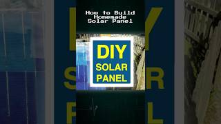 Build a Solar Panel in 1 minute diysolar diysolarpanel diy [upl. by Rennane]