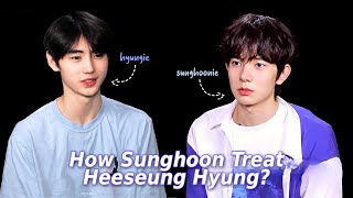 Heeseung Sunghoon Moments – How Sunghoon Treat Heeseung [upl. by Krute]