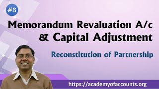 Memorandum Revaluation Ac and Capital Adjustment Change in PSR of Partners [upl. by Ennaer]