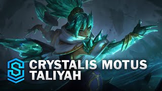 Crystalis Motus Taliyah  Reclaimed Chroma Skin Spotlight  League of Legends [upl. by Adnoloy542]