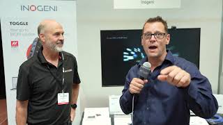 Crestron  INOGENI  Partnership annoncement Tech XPO 09 2023 by Neil Fluester CrestTV [upl. by Gnehp]