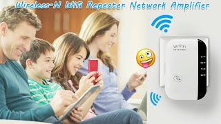 WirelessN Wifi Repeater Network Amplifier [upl. by Willem355]