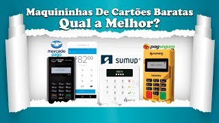 Maquininha de cartão Barata Qual a Melhor [upl. by Kellie191]