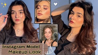 The Instagram Model Makeup Look  GLOWWWWW Tips amp Tricks [upl. by Ramoh439]