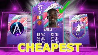 Eric Bailly SBC Cheapest Solution FIFA21 [upl. by Elset42]