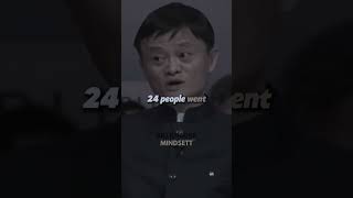 How Jack Ma was rejected into Harvad motivation harvarduniversity [upl. by Elocyn491]