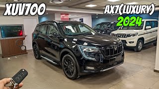 Mahindra Xuv700 AX7 L 2024 ❤️  Xuv700 Top Model 2024  Xuv700 Black Edition 2024  Review [upl. by Geraldine862]