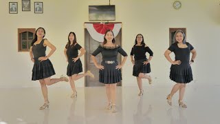 Again Samba  Line Dance Choreo Misuk Song [upl. by Aciret547]