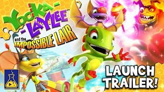 YookaLaylee and the Impossible Lair Launch Trailer [upl. by Afinom985]