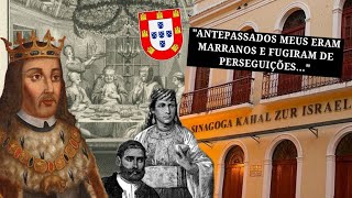 Judeu Baruch sobre a SUA ASCENDÃŠNCIA FAMILIAR e a VIDA e IMIGRAÃ‡ÃƒO dos JUDEUS de PORTUGAL [upl. by Nryhtak]