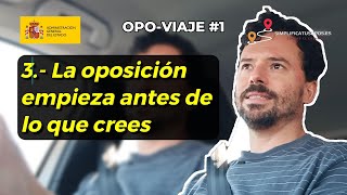 ⚠️ La opo empieza a antes empezar a estudiar  Cosas que te conviene saber antes de opositar  OV1 [upl. by Lyrradal]