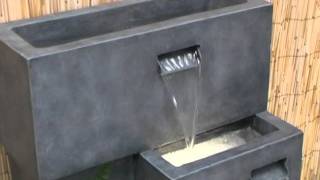 Higgledy Troughs water feature and planter [upl. by Esyned]