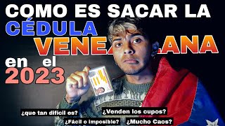 Como renovar la cédula Venezolana en el 2023 🇻🇪 Fácil o muy Dificil [upl. by Eurydice]