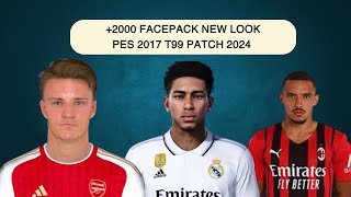 PES 2017 NEW MEGA FACE PACK 242025 [upl. by Astraea]