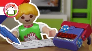 Playmobil filmpjes nederlands Huiswerk maken  Familie Huizer [upl. by Norton730]