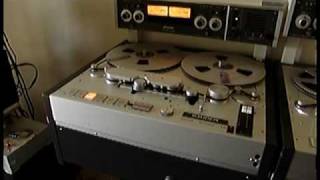 Studer A80 Reel to reel master recorder [upl. by Earezed895]