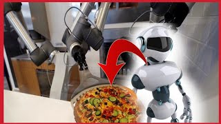 😱 UN ROBOT QUE HACE PIZZA  Pazzi pizza ROBOT [upl. by Jago760]