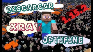 como Descargar instalar optifine  xray para minecraft 1191 NUEVA ACTUALIZACION [upl. by Auqkinahs92]