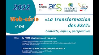 Websérie  Transformation des ESAT  66 [upl. by Smart]