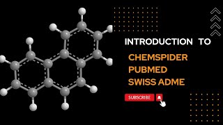 Chemspider  Pubchem Swiss ADME Introduction [upl. by Ddahc27]