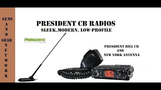 Low Profile CB Radio Setup President Bill and New York Antenna [upl. by Nidorf]