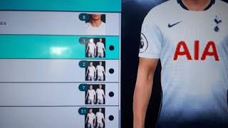 Tottenham kits 2019 PES 2018 PS3FULL [upl. by Notlrac]