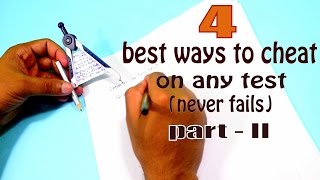 How to cheat in exam  4 best simple and easy ways to cheat on any test part 2 [upl. by Barsky]