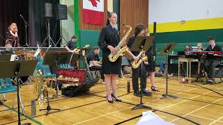 Lingus  Snarky Puppy  Cayuga Secondary School Band Apple Pie Concert 2023 [upl. by Annoved]