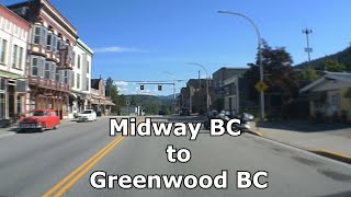 Midway to Greenwood BC Drive [upl. by Esyahc835]