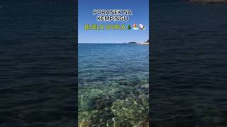 Chorwacja  Kemping Bijela Uvala 🏖♥️ croatia chorwacja camping wakacje sea morze [upl. by Vetter396]