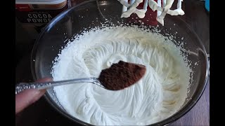 Chocolate Whipped Cream Frosting [upl. by Eeresid118]