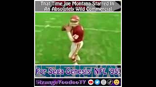 Hilarious Sega Genesis Commercial For NFL 95 Featuring Joe Montana 😂 [upl. by Leonidas]