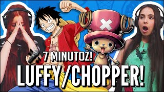 O 7 MINUTOZ VOLTOU JOVENS REAGEM A RAP DO LUFFY E RAP DO CHOPPER  7 MINUTOZ [upl. by Uball]