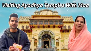 Visiting the most famous temples in Ayodhya  Their story and details  Aman and Iti vlogs [upl. by Matheny]