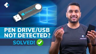 How to Fix Pen DriveFlash Drive Not Detected Issue 4 Solutions [upl. by Iot285]