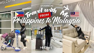 Travel with Shannon from Philippines to Malaysia [upl. by Robaina454]