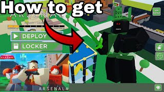 HOW TO GET 1X1X1X1 SKIN IN ARSENAL CLASSIC EVENT  ROBLOX [upl. by Jala]