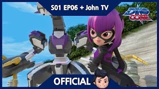 Official DinoCore amp John TV  Dark Angel Kaya  3D  Dinosaur Animation  Season 1 Episode 6 [upl. by Boar]