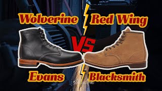 Red Wing Blacksmith vs Wolverine 1000 mile Evans [upl. by Chenee]