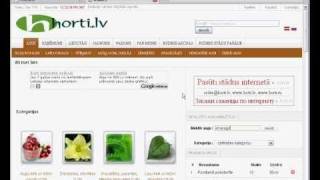 Kā pirkt augus hortilv Stādu interneta veikals [upl. by Nohpets618]