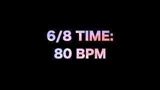 68 Time 80 BPM [upl. by Hgielhsa]