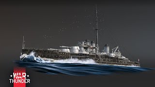 War Thunder  Development Blog  ParisClass Battleship Courbet [upl. by Oiramed]