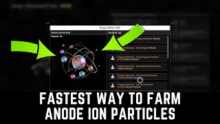 FASTEST WAY TO FARM ANODE ION PARTICLES  THE FIRST DESCENDANT [upl. by Valaree]