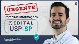 URGENTE  Notícias EDITAL USPSP Residência Médica 202425 [upl. by Perretta236]