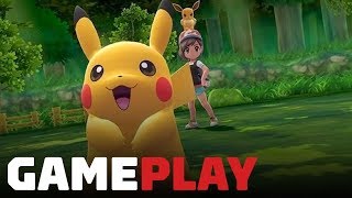 35 Minutes of New Pokemon Lets Go Pikachu Gameplay  Nintendo Treehouse Live [upl. by Nilorac]