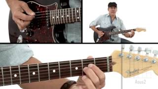 How to Play Guitar 4  A Sus2 Chord  Beginner Guitar Lesson [upl. by Leirad]