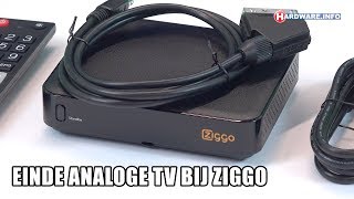 Ziggo stopt met analoge tv Wat betekent dat voor consumenten  HardwareInfo TV 4K UHD [upl. by Sibbie436]